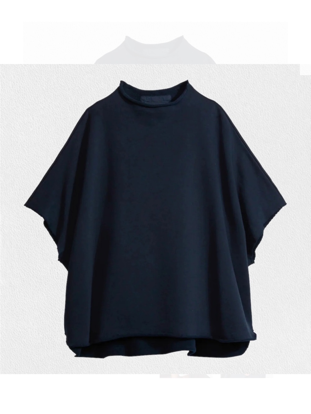 Frank & Eileen TRIPLE FLEECE Original Capelet in Royal Navy- One size - pristine